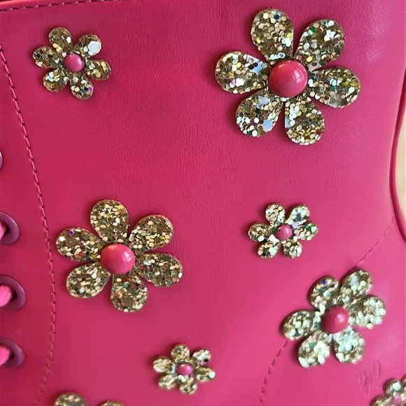 New Dolls Kill x Koi Footwear Lotus Junkie Platform Boots - Picture 12 of 12